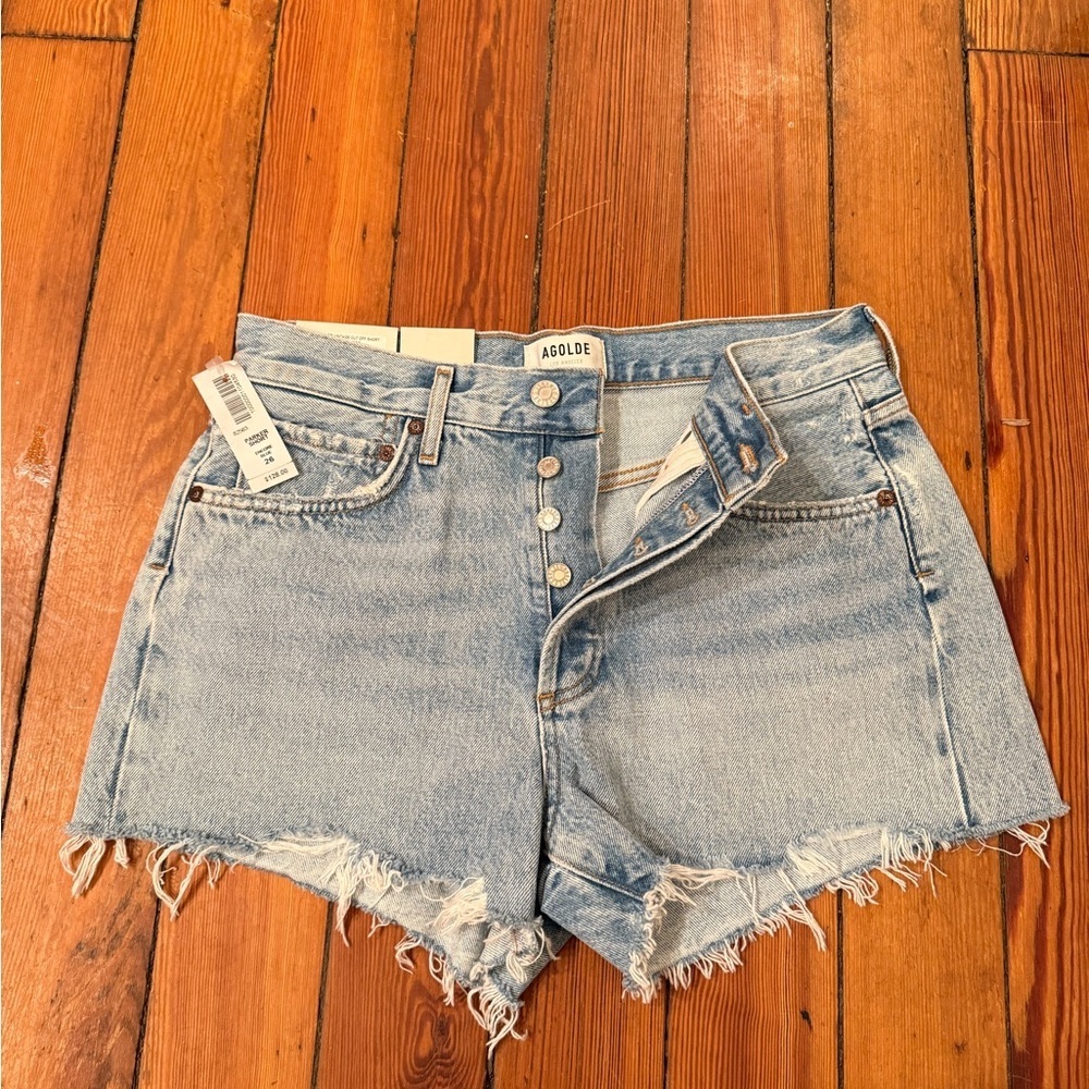 Parker Blue Ankle Cropped Jeans with Classic Denim Texture